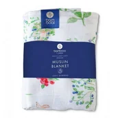 Rożki i beciki - Bamboo-Line Otulacz Bambusowy 120x120 cm - Leśna Przygoda - miniaturka - grafika 1