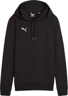 Bluzy damskie - PUMA teamGOAL Casuals Hoody Wmn black white M - miniaturka - grafika 1