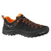 Buty sportowe męskie - Salewa Wildfire Leather Shoes Men, czarny/pomarańczowy UK 9,5 | EU 44 2022 Buty podejściowe 00-0000061395-938-9,5 - miniaturka - grafika 1