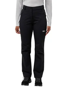 Jack Wolfskin Spodnie funkcyjne "Activate Thermic" w kolorze czarnym - Spodnie sportowe damskie - miniaturka - grafika 1