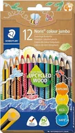 Przybory szkolne - Staedtler Kredki trójkątne Jumbo Noris Colour 12 kolorów - miniaturka - grafika 1