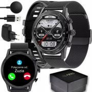 Smartwatch - Aries Watches AW70 Czarny - miniaturka - grafika 1