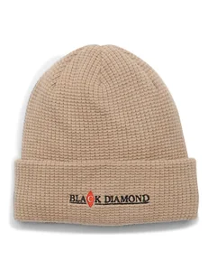 Black Diamond Wełniana czapka w kolorze khaki - Czapki damskie - miniaturka - grafika 1
