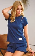 Piżamy damskie - Doctor Nap bawełniana piżama damska PM.4315, Kolor granatowy, Rozmiar S, Doctor Nap - Primodo.com - miniaturka - grafika 1