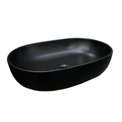 Umywalki - DOMINO Tola Black Slim 60 X 41 X 14.5 - miniaturka - grafika 1