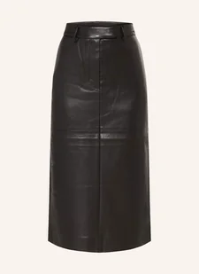 Calvin Klein Spódnica Z Imitacji Skóry schwarz - Spódnice - miniaturka - grafika 1