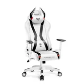 Fotele gamingowe - Diablo X-Horn 2.0 Normal Size Biało-Czarny - miniaturka - grafika 1