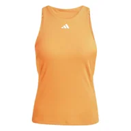 Koszulki sportowe damskie - Damski podkoszulek adidas Tennis Climacool Y-Tank Pure Orange L - miniaturka - grafika 1