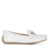 Mokasyny damskie - Mokasyny Clara Barson WYL0311-XX1 Srebrny - miniaturka - grafika 1