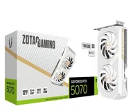 Karty graficzne - Zotac GeForce RTX 5070 Twin Edge OC White 12GB GDDR7 DLSS4 ZT-B50700Q-10P - miniaturka - grafika 1