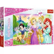 Puzzle - Trefl Puzzle 100 Princess - miniaturka - grafika 1