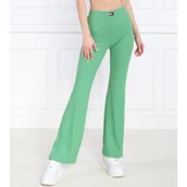 Spodnie damskie - Tommy Jeans Spodnie | flare fit - miniaturka - grafika 1