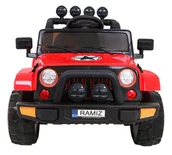 Pojazdy elektryczne dla dzieci - NoName Pojazd Terenowy Full Time 4WD Czerwony PA.BRD-7588.CR - miniaturka - grafika 1
