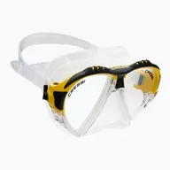 Maski do nurkowania - Maska do nurkowania Cressi Matrix clear/yellow - miniaturka - grafika 1