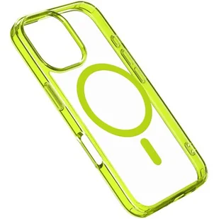 Etui CELLULARLINE Iconic Magsafe do Apple iPhone 16 Pro Przezroczysto-zielony - Etui i futerały do telefonów - miniaturka - grafika 1