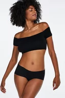 Majtki damskie - Hunkemöller Niewidzialne szorty Czarny - miniaturka - grafika 1
