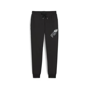 Puma Spodnie Power Graphic Tr Cl 67893601 - Spodnie sportowe męskie - miniaturka - grafika 1