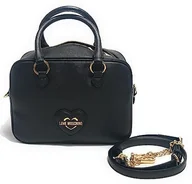 Torebki damskie - Love Moschino JC4263PP0HKL0000, Torebka Na Rękę Kobieta, Czarny, Czarny - miniaturka - grafika 1