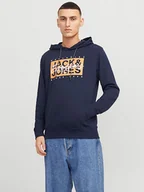 Bluzy męskie - Jack & Jones Bluza w kolorze granatowym - miniaturka - grafika 1