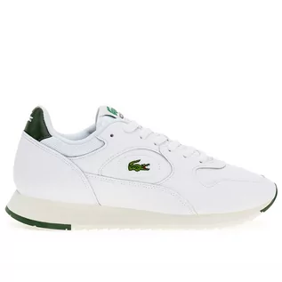 Trampki męskie - Buty Lacoste Sport Linetrack 746SMA0012-082 - białe - grafika 1