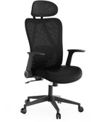 Fotele i krzesła biurowe - SENSE7 Krzesło biurowe Noxo Czarne - miniaturka - grafika 1