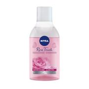 Płyny do demakijażu - Nivea Rose Touch micelarny płyn dwufazowy z organiczną wodą różaną 400ml 92502-uniw - miniaturka - grafika 1