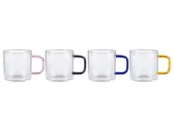 Filiżanki - ERNESTO® Zestaw szklanek / Dzbanek do herbaty (Filiżanki do herbaty, 4 szt.) - miniaturka - grafika 1