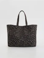 Torebki damskie - Reserved - Płócienna torebka shopper - wielobarwny - miniaturka - grafika 1
