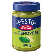 Sosy w słoikach - BARILLA PESTO ALLA GENOVESE PESTO Z BAZYLIĄ 190 G zakupy dla domu i biura 24724536 - miniaturka - grafika 1