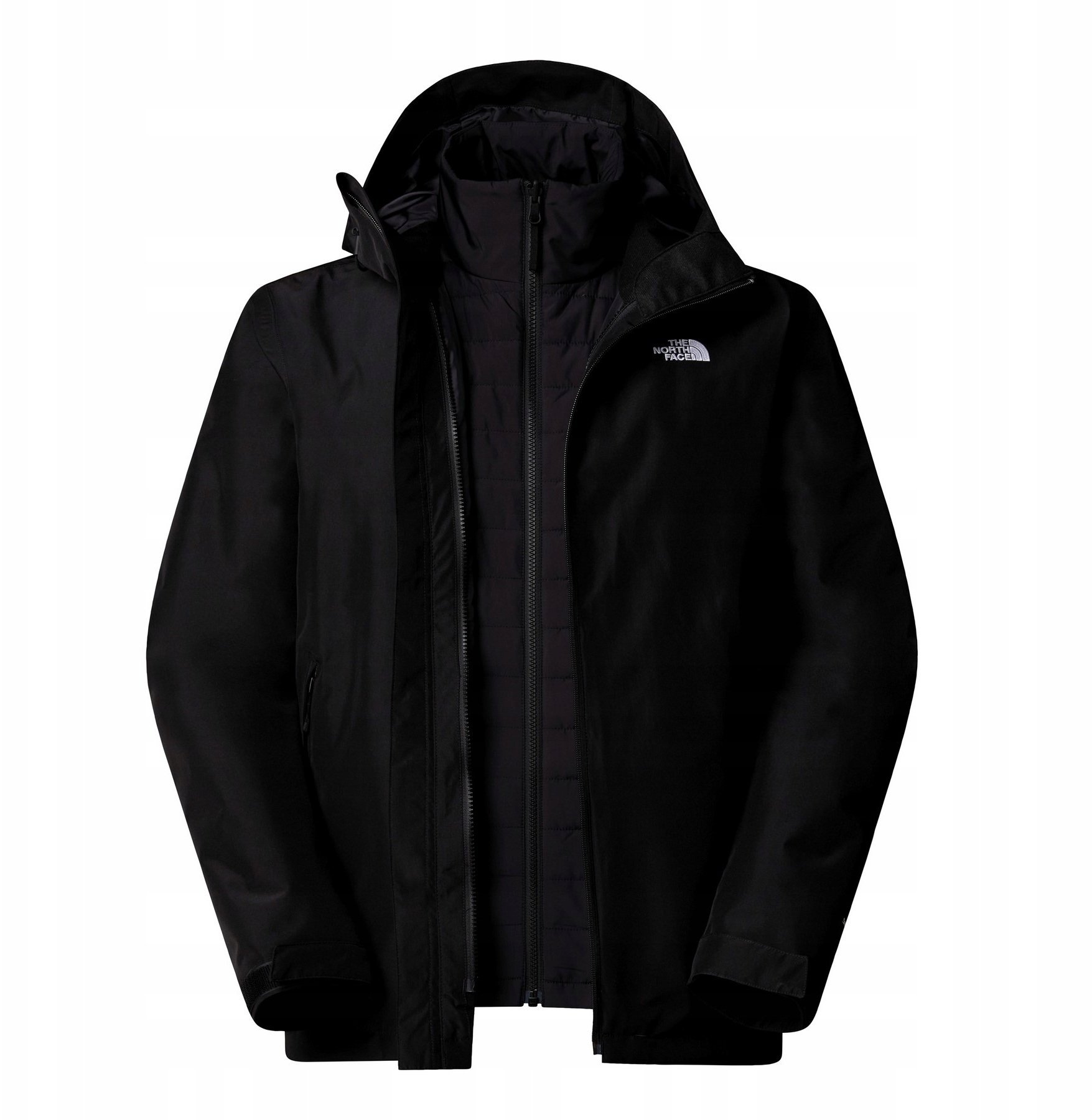 Kurtka męska The North Face Carto Mono Triclimate Hooded Jacket Czarne XL NF0A8D1SJK31