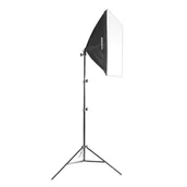 Lampy studyjne - SOFTBOX 40x40 65W 802 - miniaturka - grafika 1