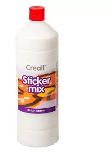 CREALL STICKERMIX 1000 ml medium do farb plakatowych i tworzenia naklejek - Dekoratorstwo - miniaturka - grafika 1