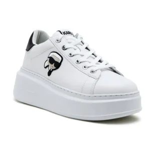 Karl Lagerfeld Skórzane sneakersy ANAKAPRI - Moda i Uroda OUTLET - miniaturka - grafika 1