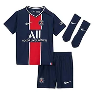 Piłka nożna - Nike PSG I NK BRT Kit HM, zestaw piłkarski Unisex dla dzieci, Midnight Navy/(White) (Full Sponsor), 24-36M - miniaturka - grafika 1