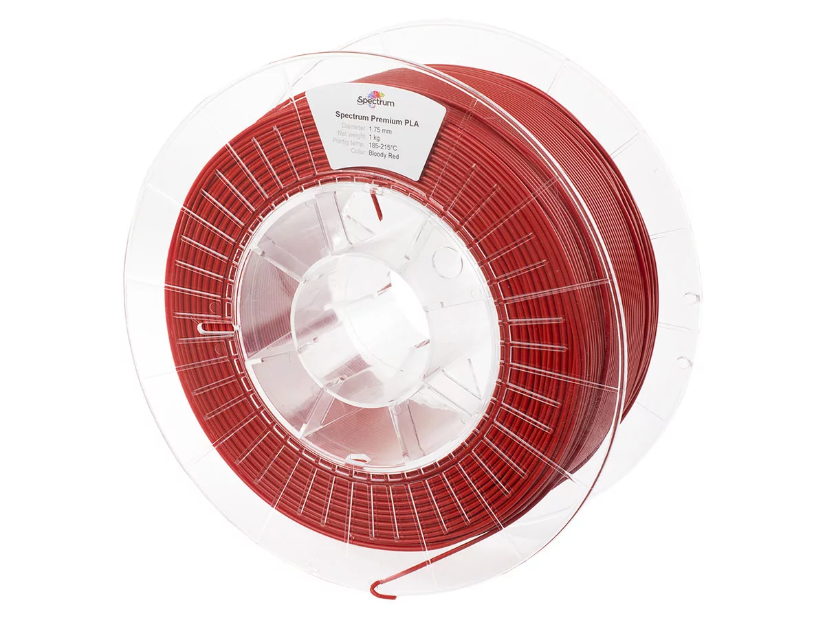 Spectrum GROUP Group Filament PLA BLOODY RED 1,75 mm 1 kg