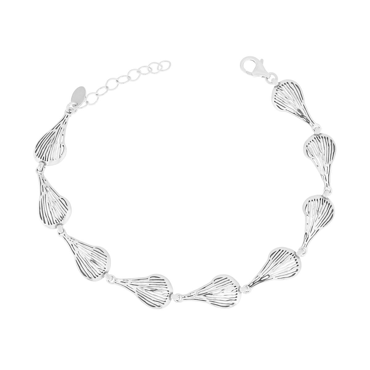 Srebrna bransoletka 20-23 cm pr. 925