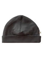 Czapeczki dla niemowląt - Moodstreet Czapka beanie w kolorze antracytowym - miniaturka - grafika 1