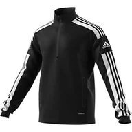 Bluzy męskie - Adidas Męska bluza Sq21 Tr Top czarny/biały L GK9562 - miniaturka - grafika 1