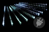 Oświetlenie świąteczne - Nexos Lampki sople - Spadające sople 180 LED - miniaturka - grafika 1