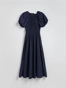 Sukienki - Reserved - Sukienka maxi - granatowy - miniaturka - grafika 1