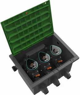 Zestaw skrzynka V3 + Elektrozawory 9V GARDENA - Inne akcesoria do nawadniania - miniaturka - grafika 1