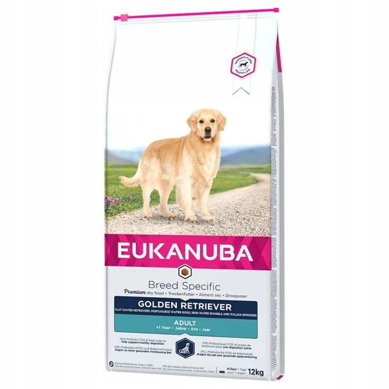 Sucha karma dla psów EUKANUBA Golden Retriever z kurczakiem 12 kg (8710255120348)