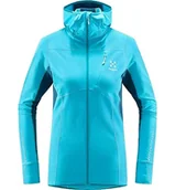 Kurtki damskie - Haglöfs 605255_4TY L.I.M MID COMP HOOD WOMEN Kurtka DAMSKA MAUI BLUE/DARK OCEAN Rozmiar XL - miniaturka - grafika 1