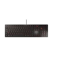 Klawiatury - CHERRY KC 6000 SLIM klawiatura USB Skandynawia Czarny JK-1600PN-2 - miniaturka - grafika 1