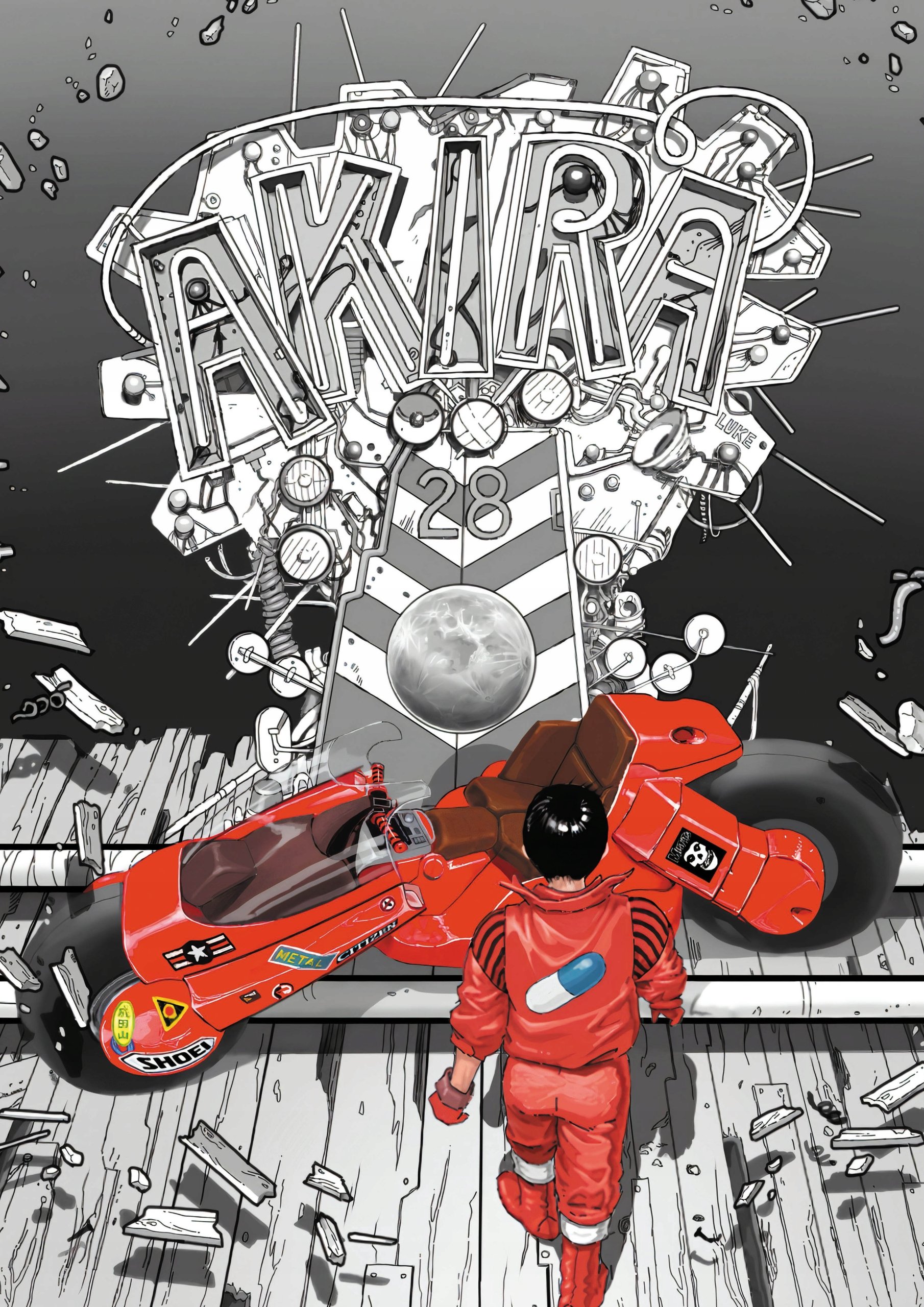 Plakat A3 anime manga film Akira