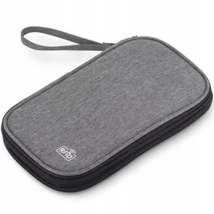 PORTFEL PODRÓŻNY organizer wakacyjny z przegródkami OCHRONA RFID - Etui na dokumenty i karty - miniaturka - grafika 1