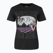 Koszulki i topy damskie - Koszulka damska Vans Dazed Strange Crew black - miniaturka - grafika 1