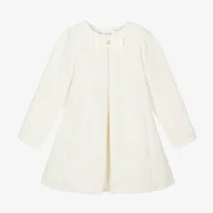 Sukienki i spódniczki dla dziewczynek - Tweedowa elegancka sukienka AYALA ekri - miniaturka - grafika 1