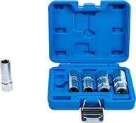 Narzędzia samochodowe - BGS 6641 | Zestaw sześciokątnych nasadek do świec zapłonowych | napęd 12,5 mm (1/2") | 14 - 21 mm | 5 szt - miniaturka - grafika 1