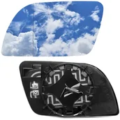 Lusterka samochodowe - WKŁAD LUSTERKA LEWY VW POLO 9N 2001-2005 Pń ASF - miniaturka - grafika 1